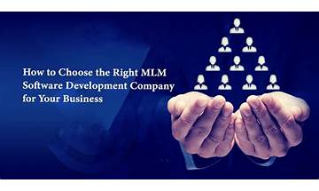 Four must-have features for choosing the right MLM software in 2023